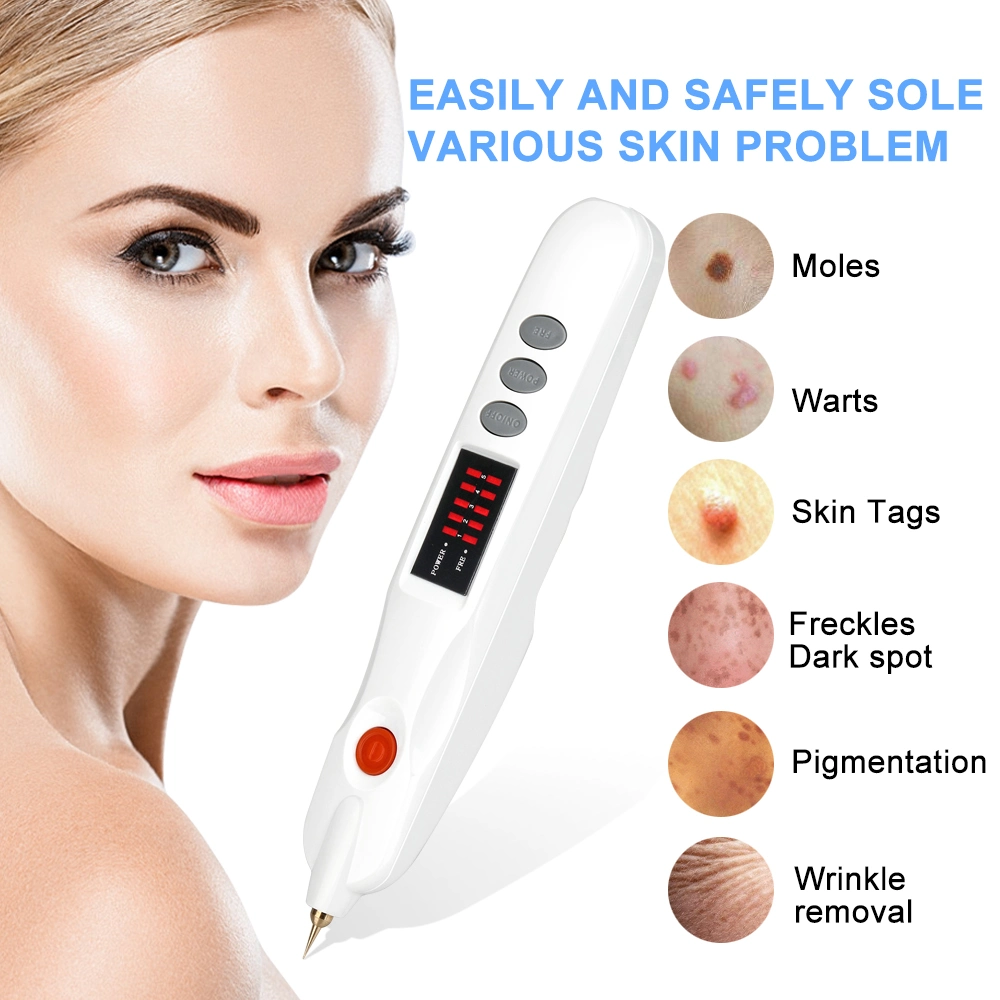 Laser Plasma Pen Freckle Remover Machine Mini Mole Tattoo Freckle Dark Spot Remover Pen