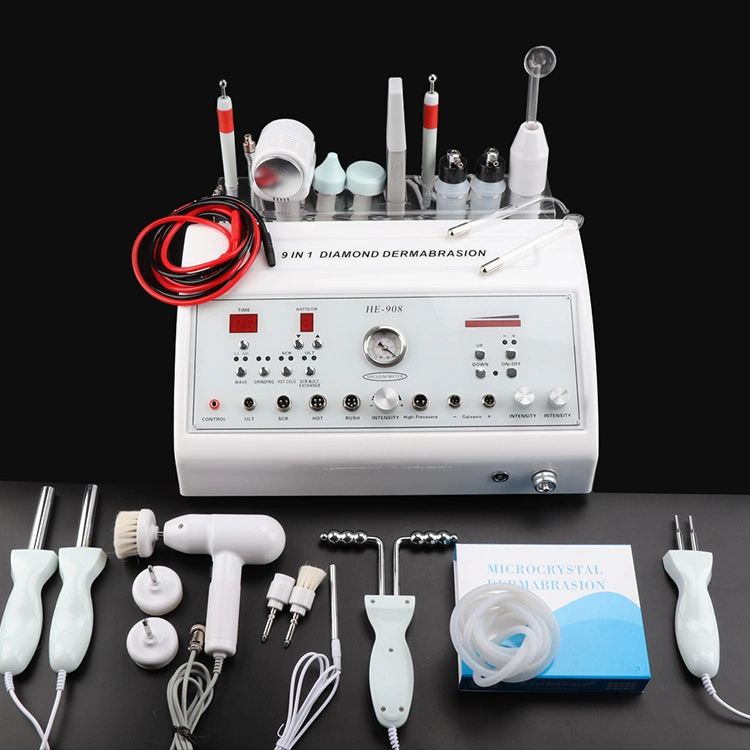 Micro-Crystal Dermabrasion 9 in 1 Diamond Dermabrasion Skin Care Machine Msldm12