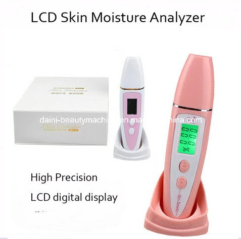 LCD Digital Display Skin Moisture Facial Water Oil Analyzer