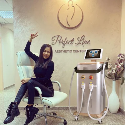 2022 Newest 2 in 1 Diode Laser Hair Removal Machine Picosecond Laser Tattoo Removal Device for Beauty Center Use