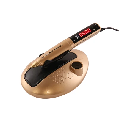 Handheld Flash Plasma Spot Removal Pen with Golden Handle